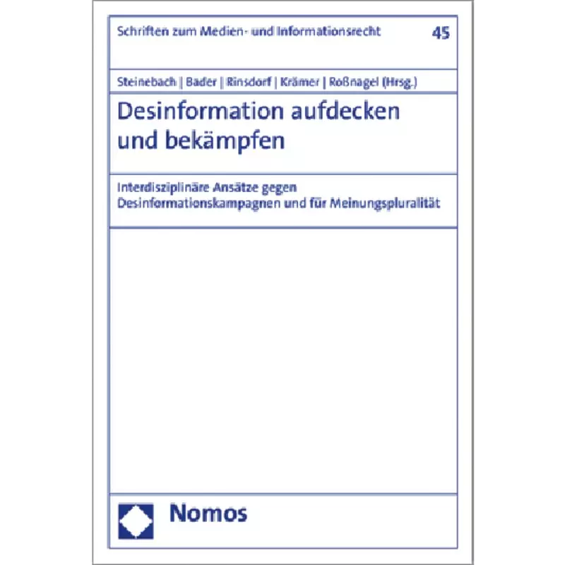 Desinformation aufdecken und bekämpfen