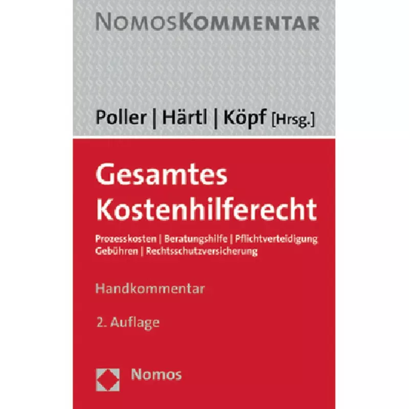Gesamtes Kostenhilferecht