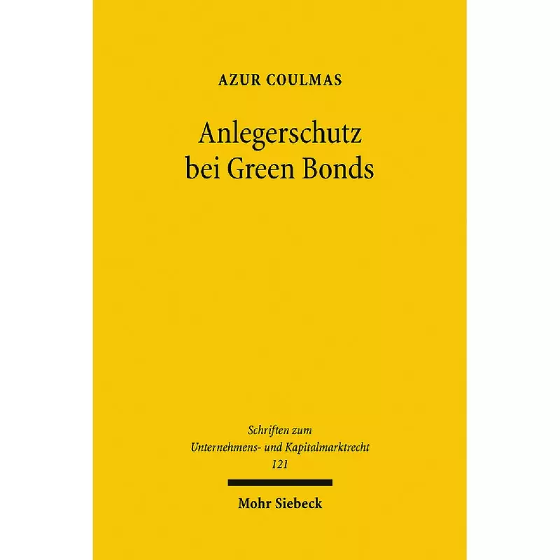 Anlegerschutz bei Green Bonds