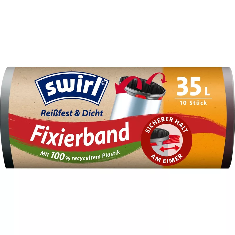 Swirl Müllsack Fixierband 35l 10St