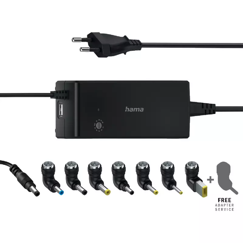 Hama Universal-Notebook-Netzteil, 8 Notebookstecker