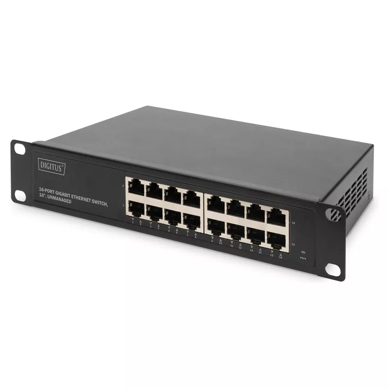 10 Gigabit Ethernet Switch, 16-Port, Unmanaged