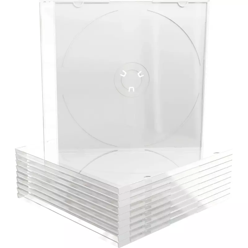 MediaRange CD-Hülle Slimcase tr 10 St./Pack.