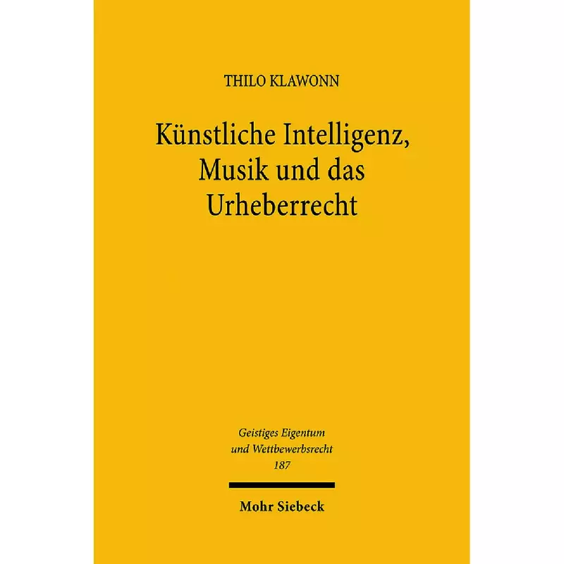 Künstliche Intelligenz, Musik und das Urheberrecht
