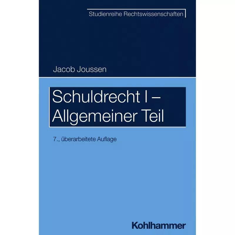 Schuldrecht I Allgemeiner Teil