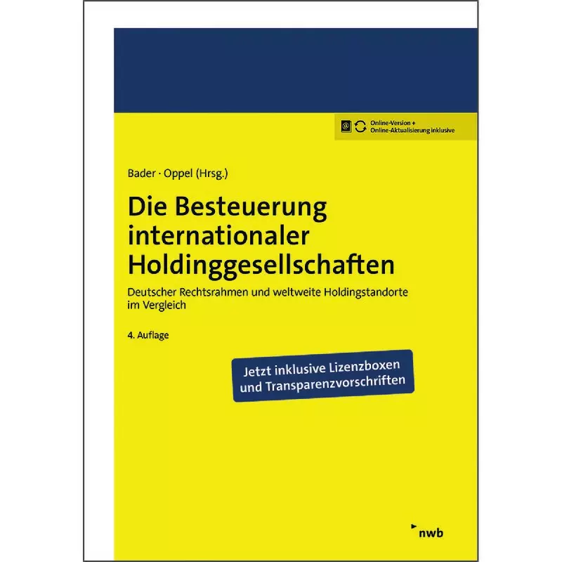 Die Besteuerung internationaler Holdinggesellschaften