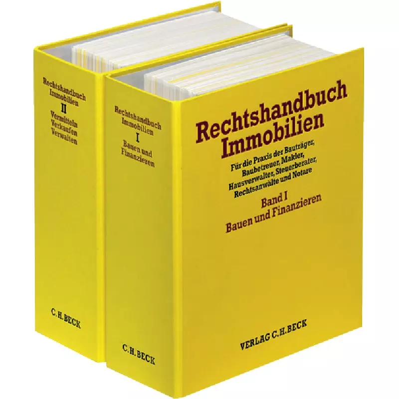 Rechtshandbuch Immobilien Band I und II - mit Fortsetzungsbezug