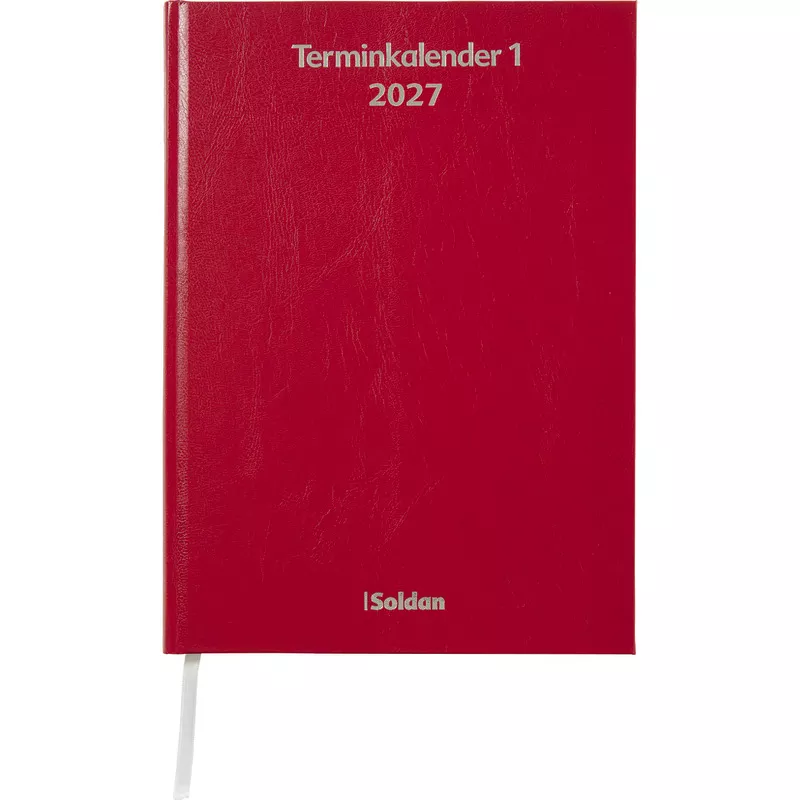 SoldanPlus Terminkalender TK1 / 2027, rot
