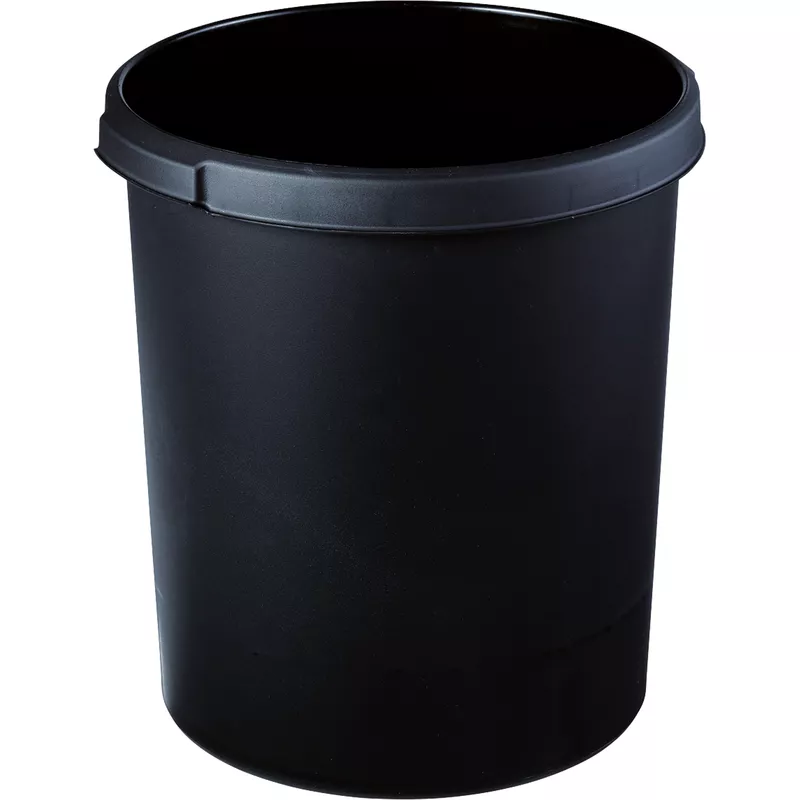 HAN Papierkorb KLASSIK 30Liter Kunststoff sw