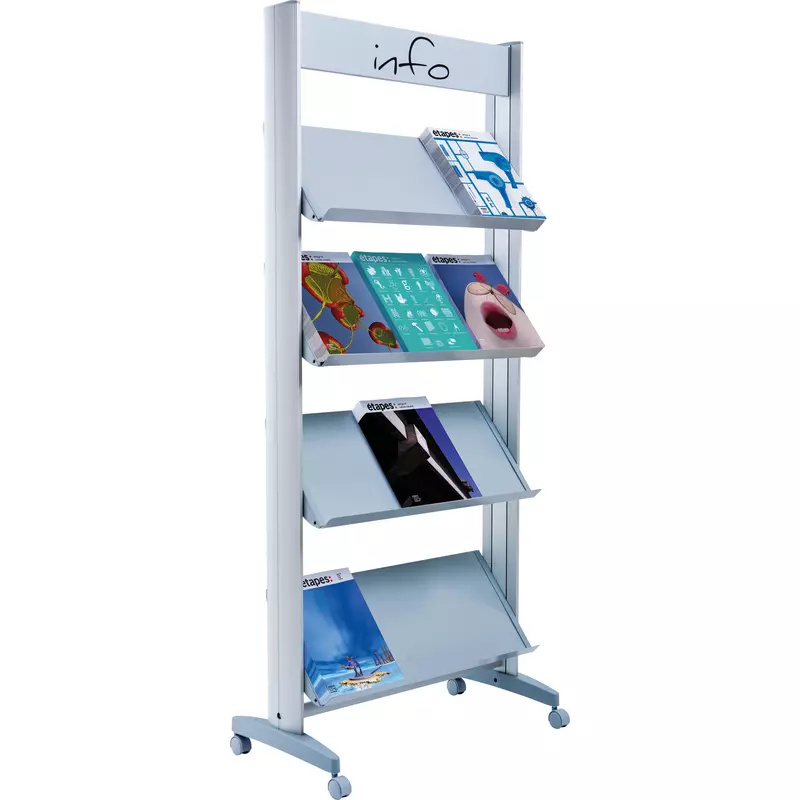 Paperflow Prospektständer Metall