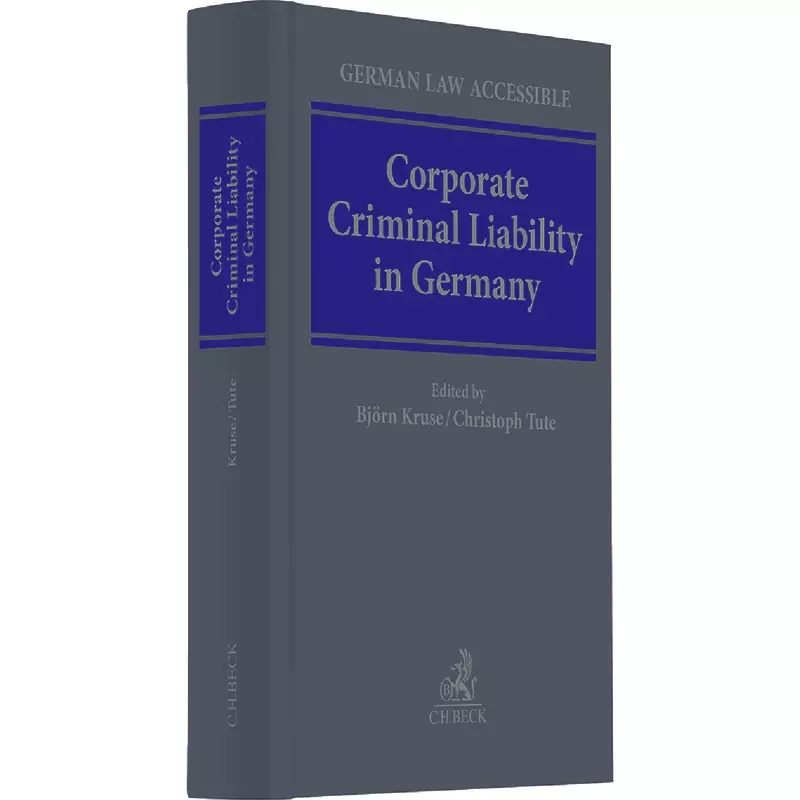 Corporate Criminal Liability in Germany