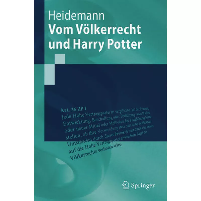Vom Völkerrecht und Harry Potter