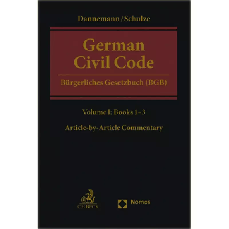 German Civil Code - Bürgerliches Gesetzbuch (BGB)