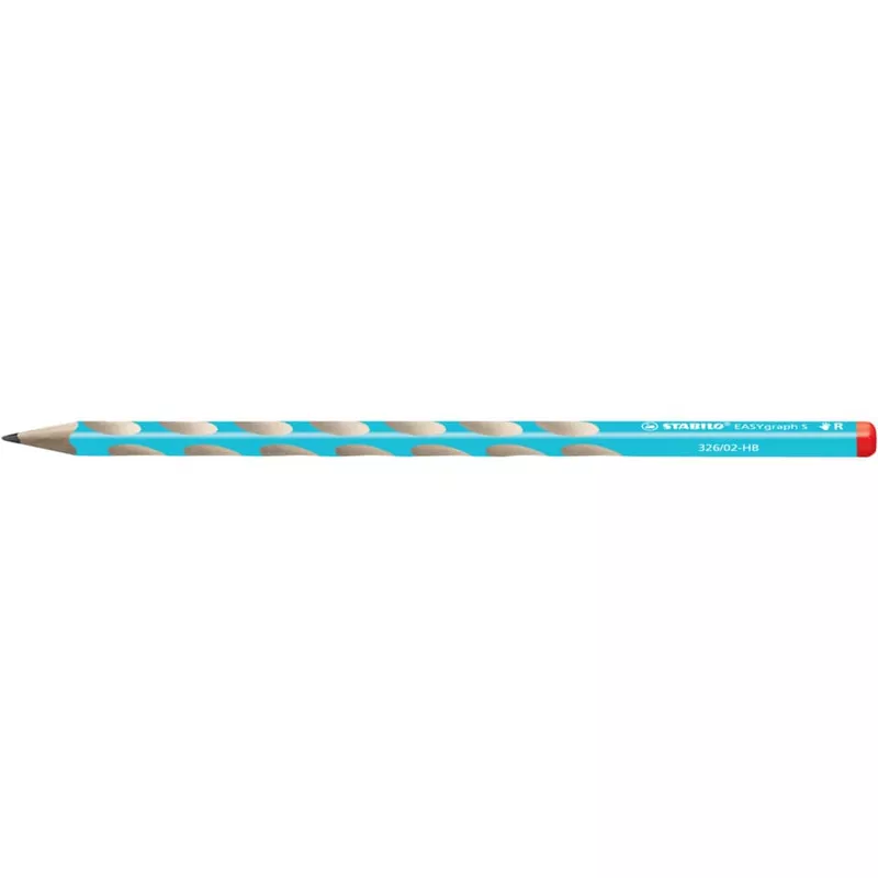 Bleistift EASYgraph S Metallic Edition Rechtshänder, HB, blau STABILO 326/02-HB