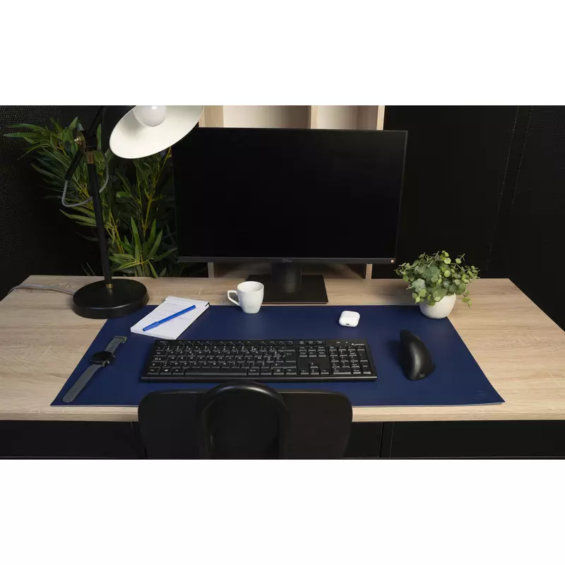 Schreibtischunterlage weich/flexibel PU 43x90cm, 4 Farben sortiert - Farben sortiert