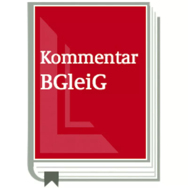 Wolters Kluwer BGleiG Onlinekommentar