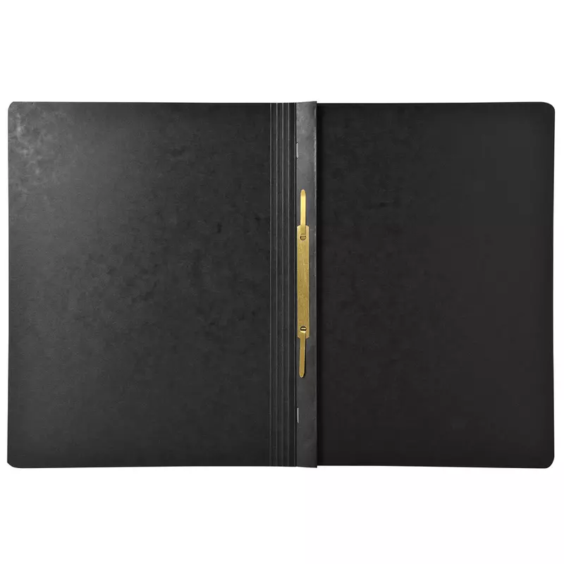 Schnellhefter Iderama aus Colorspan-Karton, kaschiert, 355g/m2, für DIN A4 - Schwarz