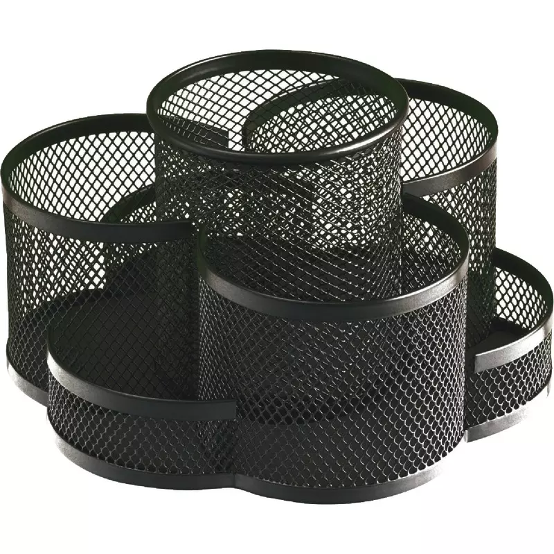 SAKOTA Mesh-Stifteköcher Circles mit 7 Fächern, drehbar