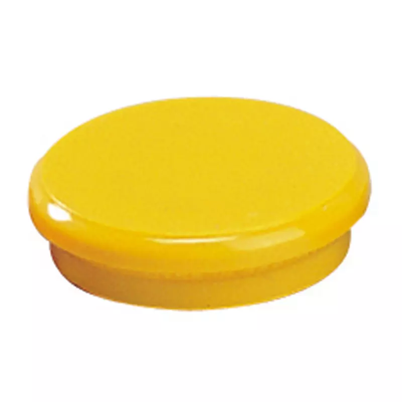 Dahle Haftmagnet 24mm gelb 10 St./Pack.