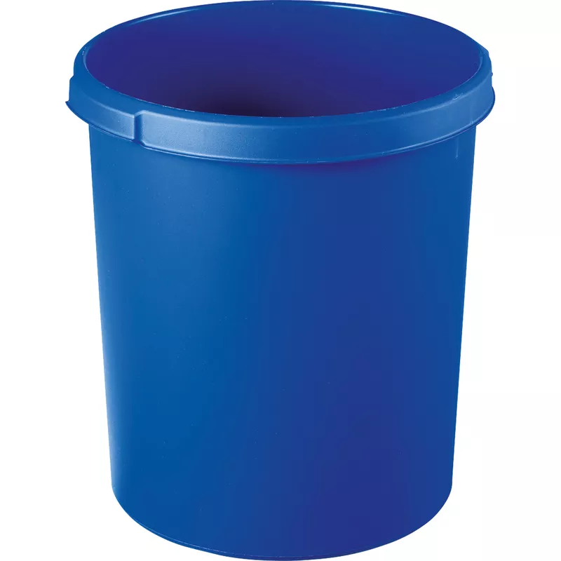 HAN Papierkorb KLASSIK 30Liter Kunststoff bl