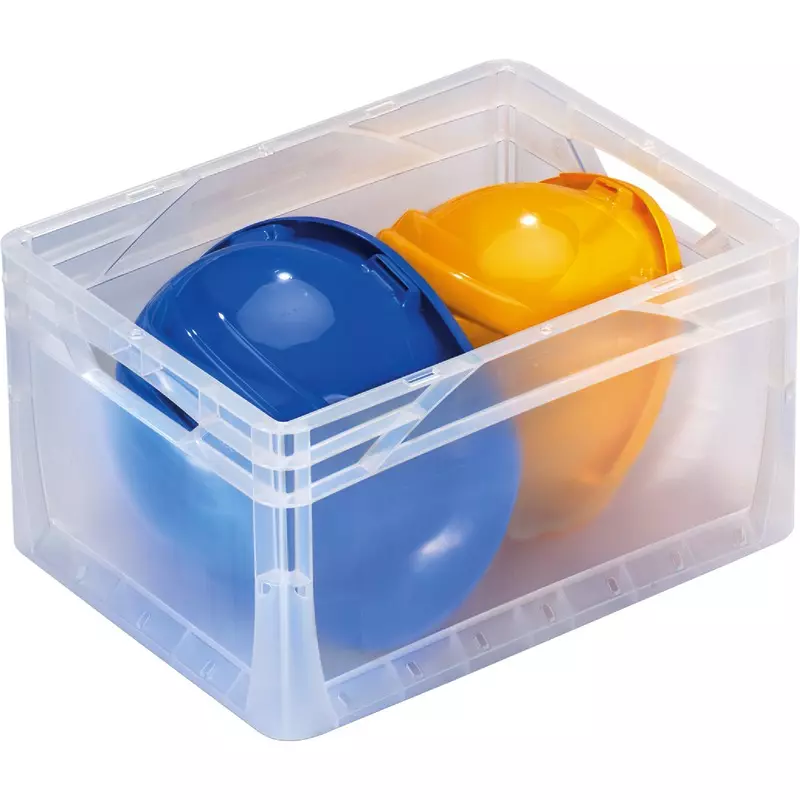 AUER Eurobox, Stapelbox, Transportbox, transparent, 20 Liter