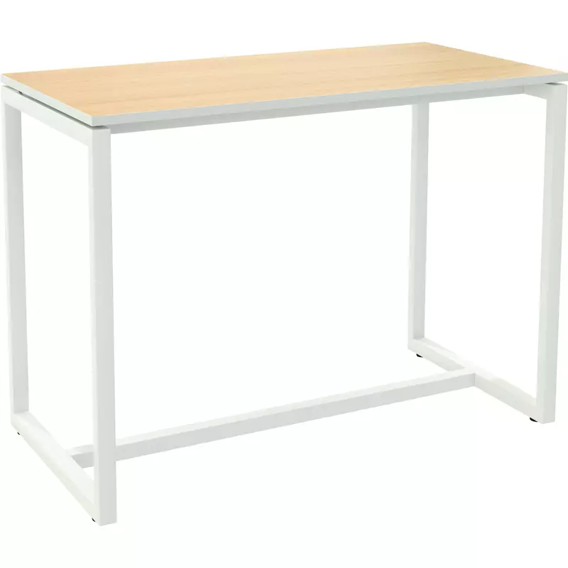 easyDesk Stehtisch 110x114x75cm buche