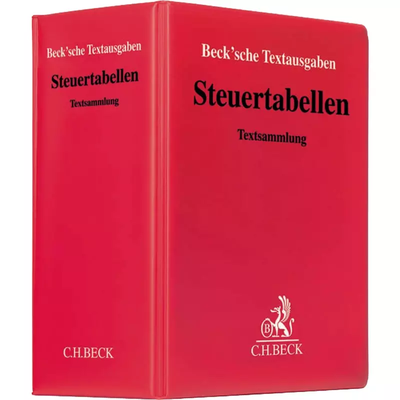 Steuertabellen - mit Fortsetzungsbezug