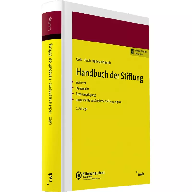 Handbuch der Stiftung