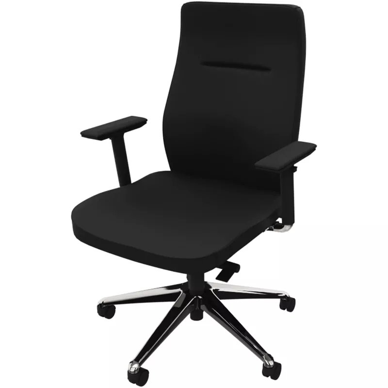 NowyStyl Bürodrehstuhl Nero- UP Armlehne alu/sw