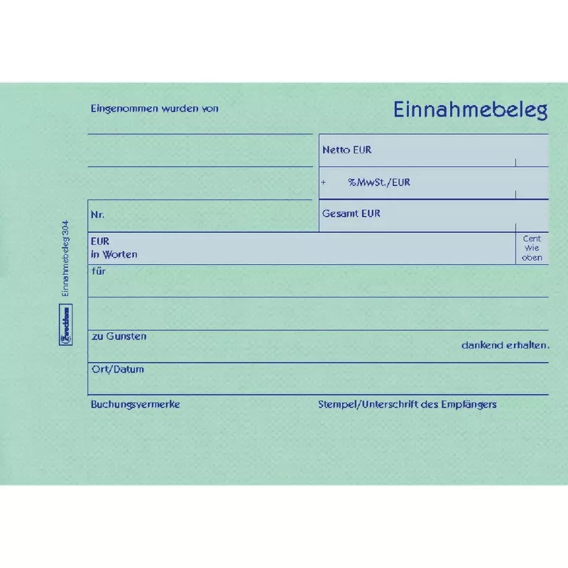 AVERY® Zweckform Einnahmebeleg 304 zzgl. MwSt.