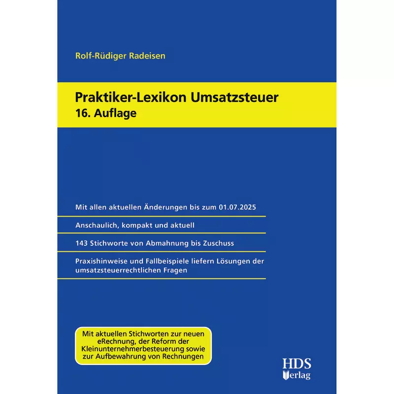 Praktiker-Lexikon Umsatzsteuer