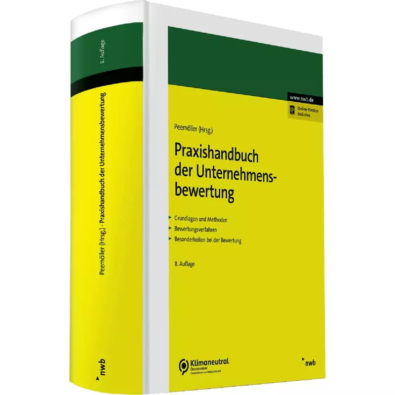 Praxishandbuch der Unternehmensbewertung