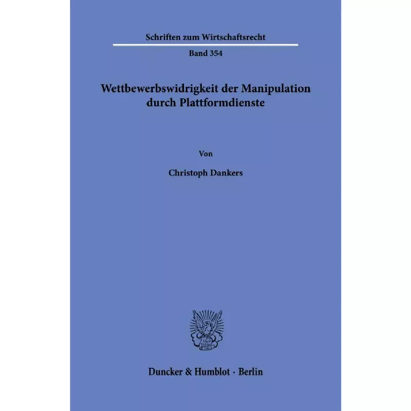 Wettbewerbswidrigkeit der Manipulation durch Plattformdienste