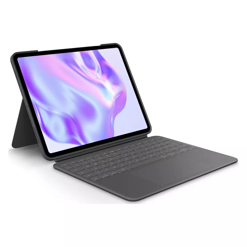 Logitech Combo Touch Tastatur Trackpad Apple iPad Pro 13 Gray