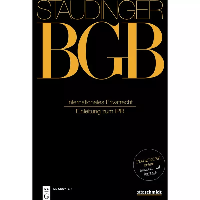 BGB - Bürgerliches Gesetzbuch mit Einführungsgesetz und Nebengesetzen - EGBGB/IPR