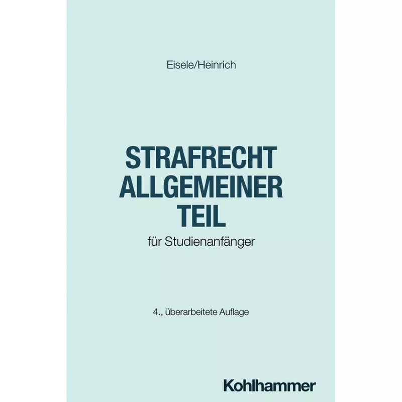 Strafrecht Allgemeiner Teil