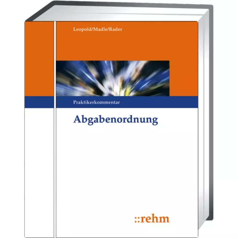 AO - Abgabenordnung - ohne Fortsetzungsbezug