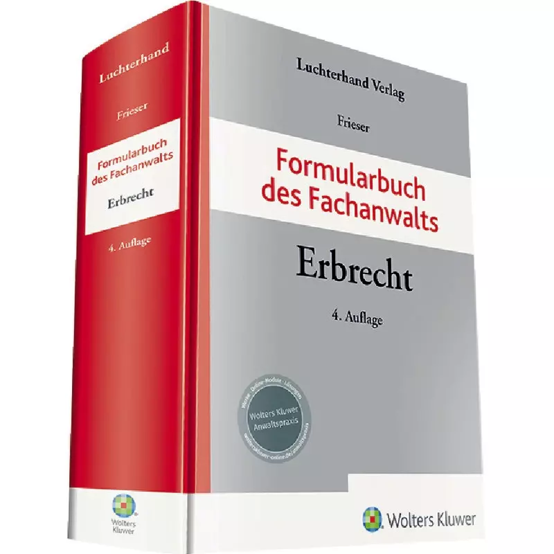 Formularbuch des Fachanwalts Erbrecht