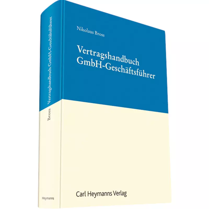 Wolters Kluwer Vertragshandbuch GmbH-Geschäftsführer online