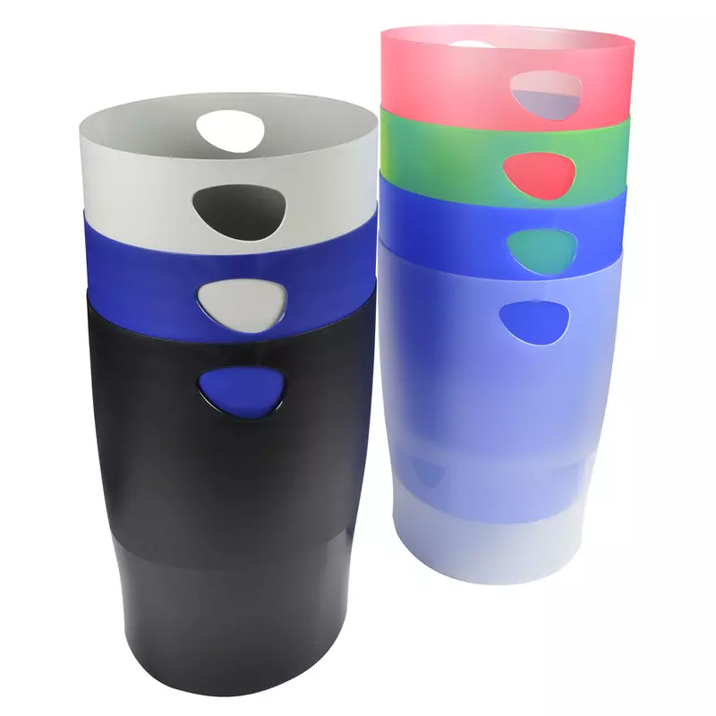 Papierkorb Ecobin, 15 Liter, ECOBlack - Schwarz