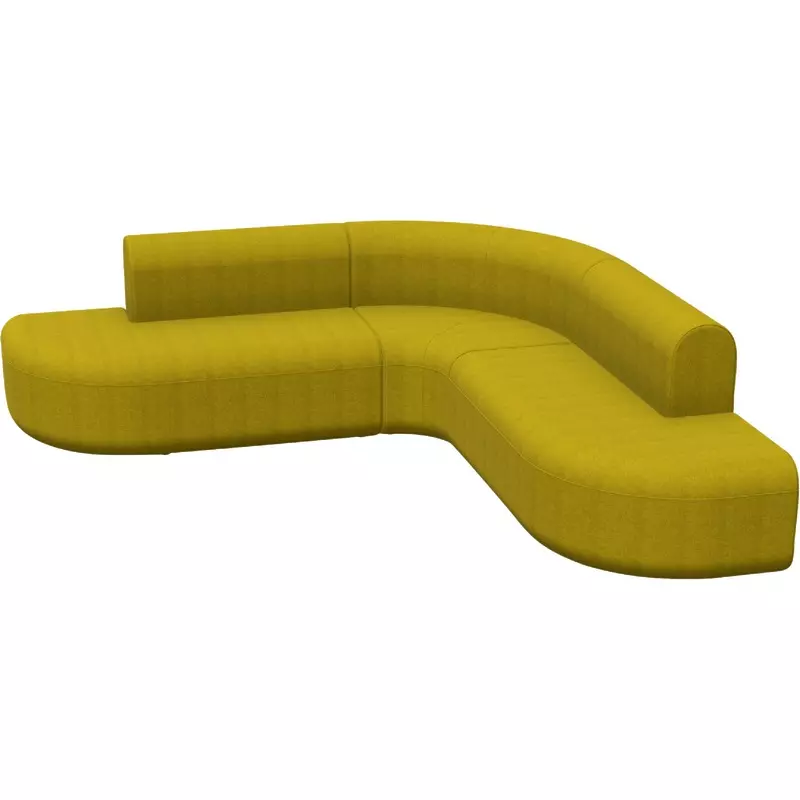 MDD Sofa Serie 1, eckig, B x H x T: 2.310 x 750 x 2.310 mm