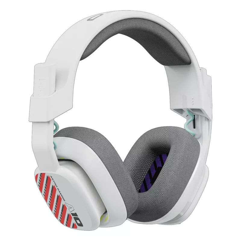 Logitech Astro Gaming A10 Gen 2 Headset full size wired 3.5 mm jack white/PS