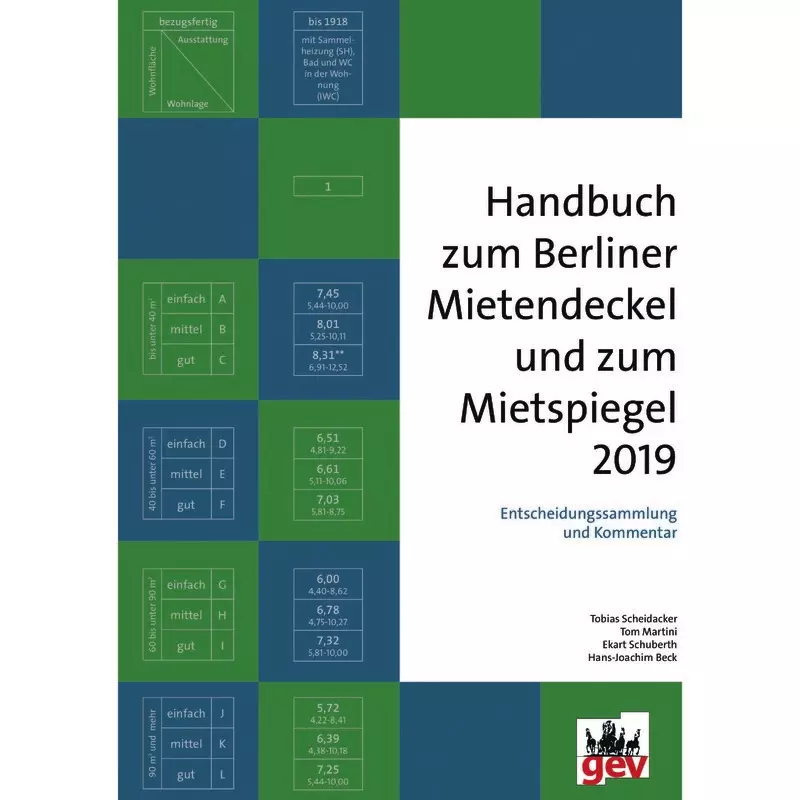 Handbuch zum Berliner Mietendeckel und zum Mietspiegel 2019