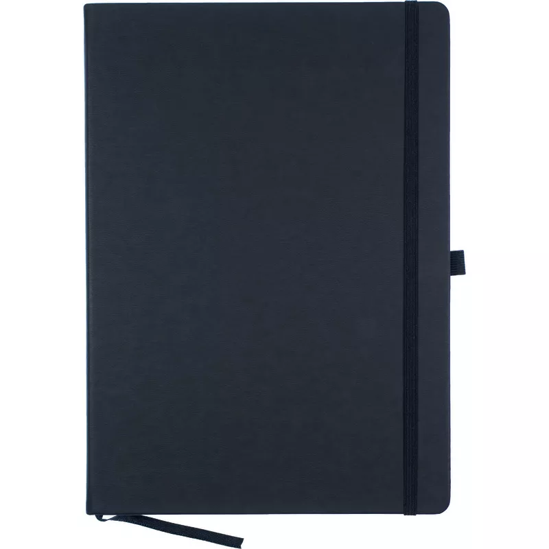 Kangaro® Notizbuch Hardcover A4, 96 Blatt, schwarz, kariert