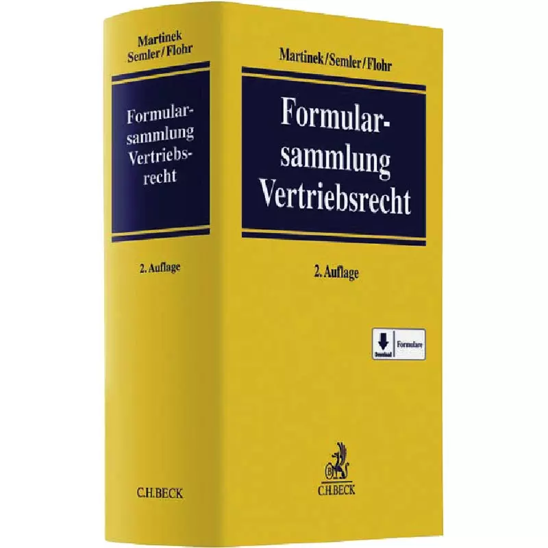 Formularsammlung Vertriebsrecht