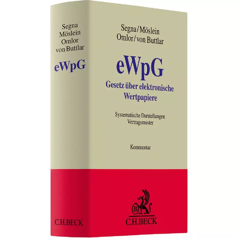 Gesetz über elektronische Wertpapiere - eWpG -