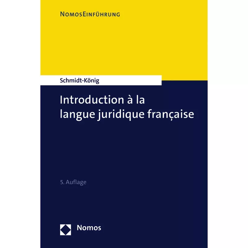 Introduction à la langue juridique française