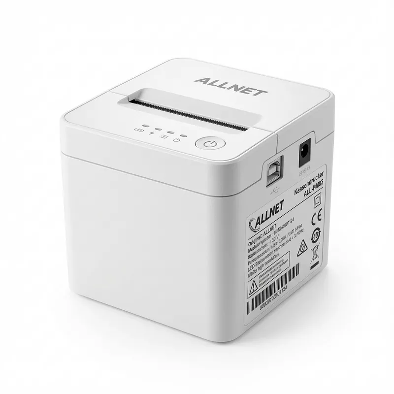 ALLNET Kasse ALLNET Mobildrucker/Kassendrucker ALL-PM03. USB / Bluetooth 58 mm. schwarz