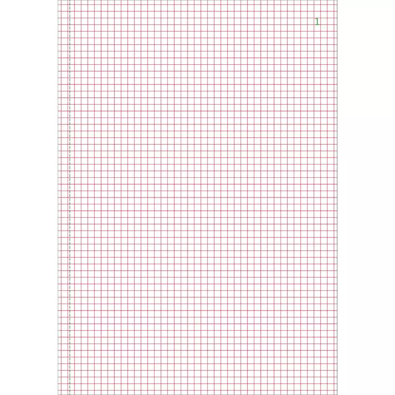 Durchschreibebuch A4 kariert 50 Blatt, dreifache Ausführung -