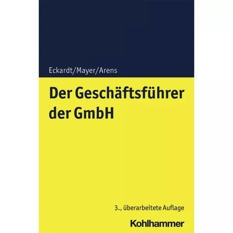 Der Geschäftsführer der GmbH